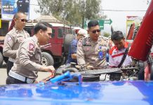 Jelang Libur Natal dan Tahun Baru Polres Pasuruan Cek Kendaraan Wisata di Bromo