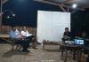 Datangi Warung di Purwosari Ketua DPC Gerindra Kabupaten Pasuruan Nobar Debat Cawapres