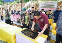 Bamsoet Lakukan Peletakan Batu Pertama Pembangunan Pondok Pesantren Al-Aniq Boarding School Banjarnegara
