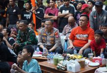 Kapolres Metro Jakarta Utara Tinjau Langsung Pengamanan Nobar Persija vs Persib di Pademangan