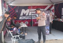 Polres Pasuruan Sosialisasikan Pemanfaatan AI kepada Peserta Rally Piala Bhayangkara 2026