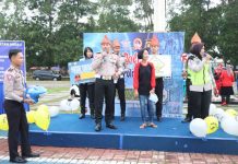 Satlantas Polres Oku Timur Gelar Art Policing