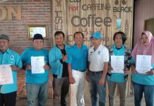 DPD Partai Gelora Kabupaten Pasuruan, Serahkan 4 SK DPC di Dapil