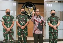 KSAD Temui Menko Polhukam Bahas Pengamanan Papua