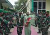 Lepas Purna Bhakti Anggota Kodim 0736/ Batang, Acara Dihiasi Pengalungan Bunga