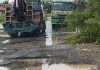Terdampak Banjir, 2 Jalan di Sergai Alami Kerusakan