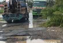 Terdampak Banjir, 2 Jalan di Sergai Alami Kerusakan