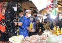 Cek Harga Bahan Pokok, Wabup Banjar Sambangi Pasar Martapura