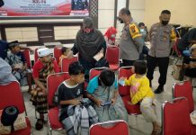 Gelar Sunat Massal, Kapolres Sergai Perlihatkan Pendekatan Terhadap Anak