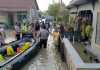 Kapolres dan Irwasda Polda Sumut Pantau Dampak Banjir di Sergai