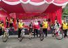 HUT Bhayangkara ke-76, Polres Sergai Gelar Sepeda Gembira
