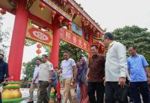 Gubernur Kepri Jamin Pembangunan Jalan Tidak Merusak Estetika dan Cagar Budaya Vihara Sasana Dharma