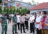 Kapolda Sumut dan Kasdam I/BB Tinjau Pilkades Serentak di Taput