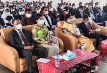 Bupati Toba dan Wakil Bupati Hadiri Perayaan Natal Oikumene