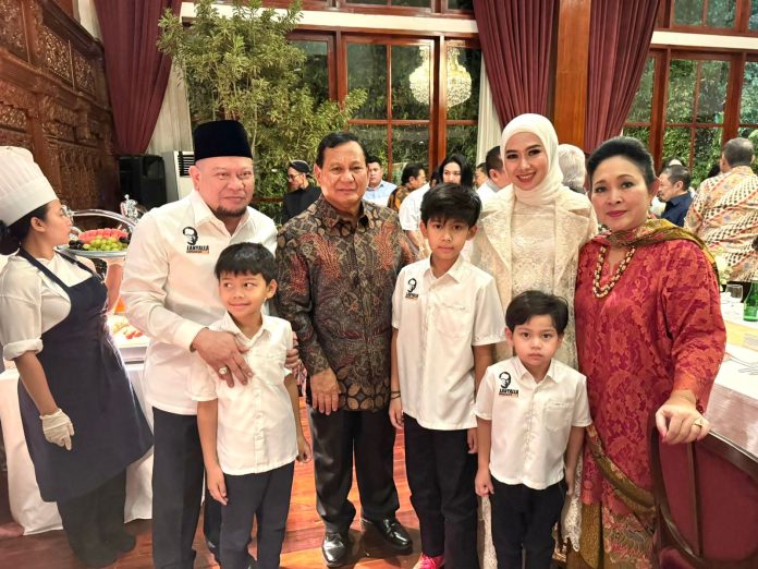 LaNyalla Open House di Rumah Prabowo