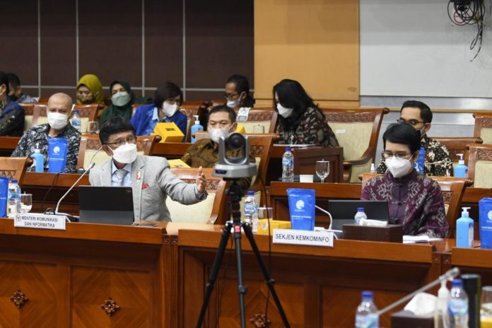 Menkominfo Raker dengan Komisi I