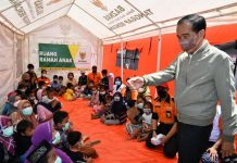 Erupsi Gunung Semeru, Presiden Cek Pengungsi dan Infrastruktur