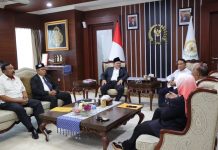 Bahas Perkembangan PB Muaythai Indonesia, Menpora dan Ketua KONI Temui Ketua DPD