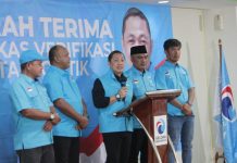 Berkas Verifikasi Partai Gelora Sudah Lengkap 100 Persen, Tinggal Diserahkan ke KPU Anis Matta Memberikan Arahan kepada Kader Partai Gelora