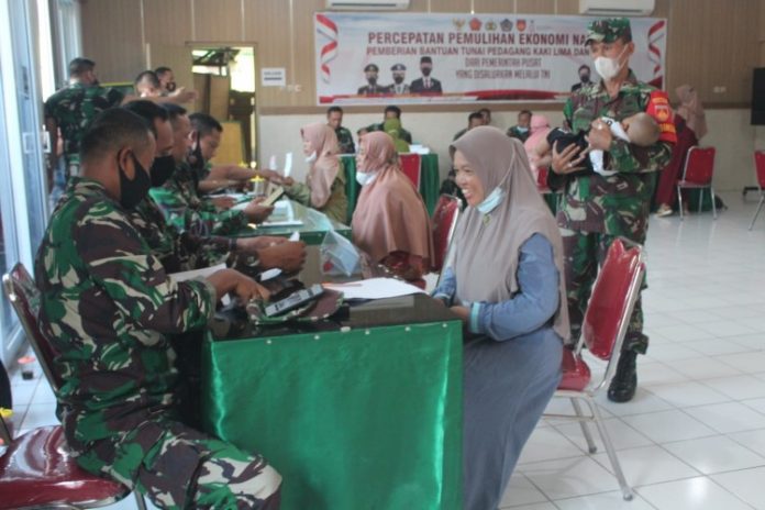 kawal bantuan PKL dan Warung
